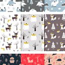 Patrones invernales II. Pattern Design, Traditional illustration, and Vector Illustration project by Ana Sansó - 12.11.2018