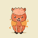 Personaje Alpaca. Projekt z dziedziny Projektowanie postaci, Projektowanie graficzne, Trad, c, jna ilustracja, Ilustracja c i frowa użytkownika Brianna Chacín - 14.12.2018