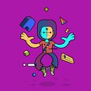 Gamer Char. Un projet de Illustration vectorielle de Geovanii Kuznetsov - 17.12.2018