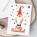 Postal de Navidad Elfo. Un projet de Design  et Illustration traditionnelle de Beatriz Camargo - 18.12.2018