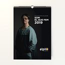 Calendario Solidario Asociación Alpi. Art Direction, Graphic Design, and Design Management project by Emili Biel - 12.19.2018