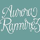 Mi Proyecto del curso: Lettering cursivo para logotipos. Lettering project by Aurora Ramírez Collado - 12.21.2018
