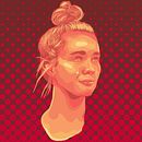 Sigrid . Een project van Digitale illustratie van Paúl Gabriel - 23.12.2018