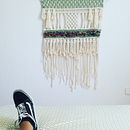 Mi Proyecto del curso: Introducción al macramé: creación de un tapiz decorativo. Un proyecto de Artesanía y Diseño de interiores de Natalia Marquez Gallardo - 24.12.2018