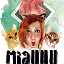 Cats. Fine Arts, Drawing, Portrait Drawing, Realistic Drawing, and Traditional illustration project by erikamiranaranjo - 05.04.2019