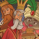 Los 3 reyes magos. Un proyecto de Creatividad, Dibujo, Dirección de arte, Diseño, Diseño de personajes, Ilustración tradicional e Ilustración digital de Fernando Sala Soler - 24.12.2018