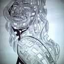 Calígrama Carboncillo. Un proyecto de Dibujo de Gabriel Arévalo - 26.12.2018