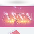 Logo AXON DJ. Un proyecto de Br e ing e Identidad de Wendy G Barcenas - 01.01.2016