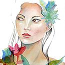 Mi Proyecto del curso: Retrato ilustrado en acuarela. Ilustração tradicional, Artes plásticas, Pintura, Desenho, Pintura em aquarela, Desenho de retrato, e Desenho artístico projeto de Ana de Gortari - 25.12.2021