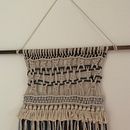 Mi Proyecto del curso: Introducción al macramé: creación de un tapiz decorativo. Un projet de Macramé de Susana Díaz - 16.04.2020