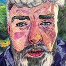 Mi Proyecto del curso: Ilustración realista con bolígrafos de colores. Artes plásticas, Desenho de retrato e Ilustração tradicional projeto de Ana Barderas Santarén - 30.12.2018