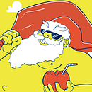 Calurosa navidad. Un proyecto de Ilustración tradicional e Ilustración digital de Déssirée C. - 06.06.2018