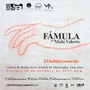 Fámula - El hábitat conocido por Malu Valerio en el CBA de Maracaibo Ein Projekt aus dem Bereich Kino, Video und TV von José Javier Díaz - 20.10.2017