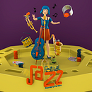Festival de Jazz - Mi Proyecto: Ilustración 3D con Cinema 4D. Un progetto di 3D e Character design 3D di Carlos Daniel Velez - 30.12.2018