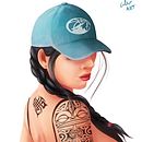 Timberwolves Fan. Un proyecto de Dibujo artístico e Ilustración digital de Turlee Thunderfury - 02.01.2019