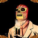 Calavero. Comic, and Traditional illustration project by Ram Sandoval - 10.31.2018