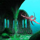 Iglesia Marina. Concept Art, Design, Design gráfico, Ilustração digital, Paisagismo, e Retoque fotográfico projeto de Mauricio Ramírez Salamanca - 03.01.2019