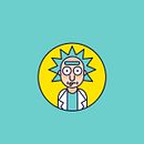 Rick and Morty - Icon set. Un proyecto de Cómic, Dibujo, Diseño, Ilustración tradicional e Ilustración vectorial de Beatriz de la Cruz Pinilla - 03.01.2019