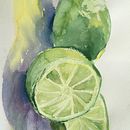 LIMONES. Un proyecto de Pintura de Astrid Contreras - 04.01.2017