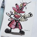 Ilustraciones Verano 2018. Un proyecto de Dibujo, Ilustración tradicional y Pintura a la acuarela de Carlos Manjarrez - 04.01.2019
