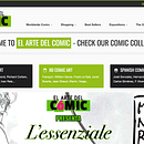 El Arte del Cómic. Projekt z dziedziny Tworzenie stron internetow, ch i Web design użytkownika One Byte Online - 07.01.2019