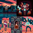 Dust. Vector Illustration project by Adrián Balastegui - 01.07.2019