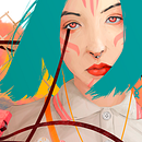 ·Thirteen Songs for a Blue Kitsune·. Portrait Drawing, Poster Design, Editorial Design, Traditional illustration, and Digital Illustration project by Daniel Caballero - 01.08.2019
