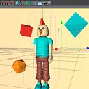 Mi Proyecto del curso: Diseño de personajes en Cinema 4D: del boceto a la impresión 3D. 3D project by candradeart - 04.02.2018
