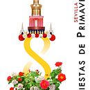 Propuesta Cartel Fiestas de Primavera 2014. Poster Design project by Montserrat Barrantes - 02.10.2014