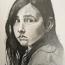 Mi Proyecto del curso: Retrato realista con lápiz de grafito. Desenho de retrato projeto de Olga - 13.01.2019