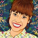 Mas aya de tu mirada... / Ilustración Digital . Un progetto di Illustrazione digitale, Graphic design e Illustrazione vettoriale di donny mendoza yuimachi - 15.01.2019