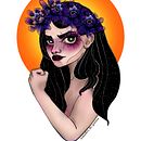 Fuerza femenina. Digital Illustration project by Javiera Sepulveda Martinez - 01.16.2019