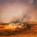 Fotomontaje: Accidente en el desierto . Un projet de Retouche photographique de Arturo Ruiz Méndez - 16.01.2019