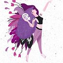 Woman power. Traditional illustration project by Virginia Brun - 01.18.2019