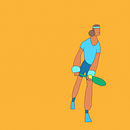 Serve & Squash - Animación 2D y Proceso. Un proyecto de Animación 2D, Diseño de personajes e Ilustración digital de Sergio Castañeda - 14.02.2019