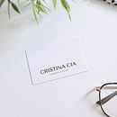Cristina Cia - Identidad. Un proyecto de Br, ing e Identidad, Diseño, Diseño gráfico, Fotografía y Fotografía con móviles de Cristina Cia - 21.01.2019