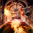 Spiderman entre el fuego. Concept Art, e Criatividade projeto de Jesus Porcel - 26.01.2019