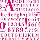 DOUX // Nueva tipografía Ein Projekt aus dem Bereich Design, Grafikdesign, Traditionelle Illustration, Vektorillustration, Lettering, T und pografie von Brenda Fernández - 26.01.2019