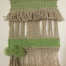 Mi Proyecto del curso: Introducción al macramé: creación de un tapiz decorativo. Product Design project by Raquel Nasser - 01.28.2019