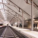 Estación Canfranc. Un proyecto de 3D, Arquitectura e Infografía de AMO 3D Visual - 28.01.2019