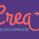 Crea - Diseño y comunicación. Un progetto di Animazione 2D e Design di loghi di Jana Hait - 02.02.2019