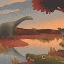 Postales ecosistemas de la península Ibérica Ein Projekt aus dem Bereich Design von Figuren, Verlagsdesign, Traditionelle Illustration und Digitale Illustration von Francisco Riolobos - 15.06.2018