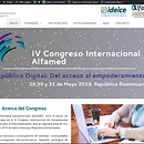 IV Congreso Internacional Alfamed. Web Design project by Enrique Ruiz Prieto - 02.04.2019
