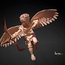 Pit vs Pit sombrío . 3D, Artă conceptuală, Design de jucării, design de caractere 3D, Sculptură, modelare 3D și Jocuri video de Aarón Ramos Pardal - 02.06.2019