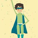 SuperRosalía. Un proyecto de Ilustración digital, Diseño e Ilustración vectorial de Xiana - 21.02.2019