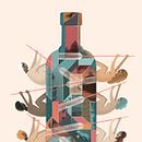 Ilustración "Absolut". Un proyecto de Ilustración digital de Marisa Maestre - 07.06.2019