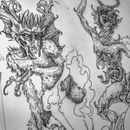 Diseños varios a tinta 1. Proyecto personal. Un projet de Design , Illustration traditionnelle, Conception de personnages, Dessin , et Dessin artistique de Fernando Amador - 15.02.2019