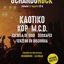 Cartel Ochandurock 2019. Un proyecto de Diseño de carteles y Diseño gráfico de viajesdenicole - 18.01.2019