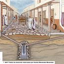Gestión de Residuos en Época Romana. Un proyecto de Arquitectura, Dibujo e Ilustración tradicional de Andrea Menéndez Menéndez - 18.05.2018