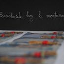 ¿Escuchaste hoy la montaña? -Fanzine-. Un proyecto de Bordado, Creatividad y Fotografía de Beatriz Dipp - 18.02.2019